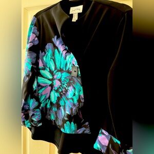 Joseph Ribkoff floral swing jacket